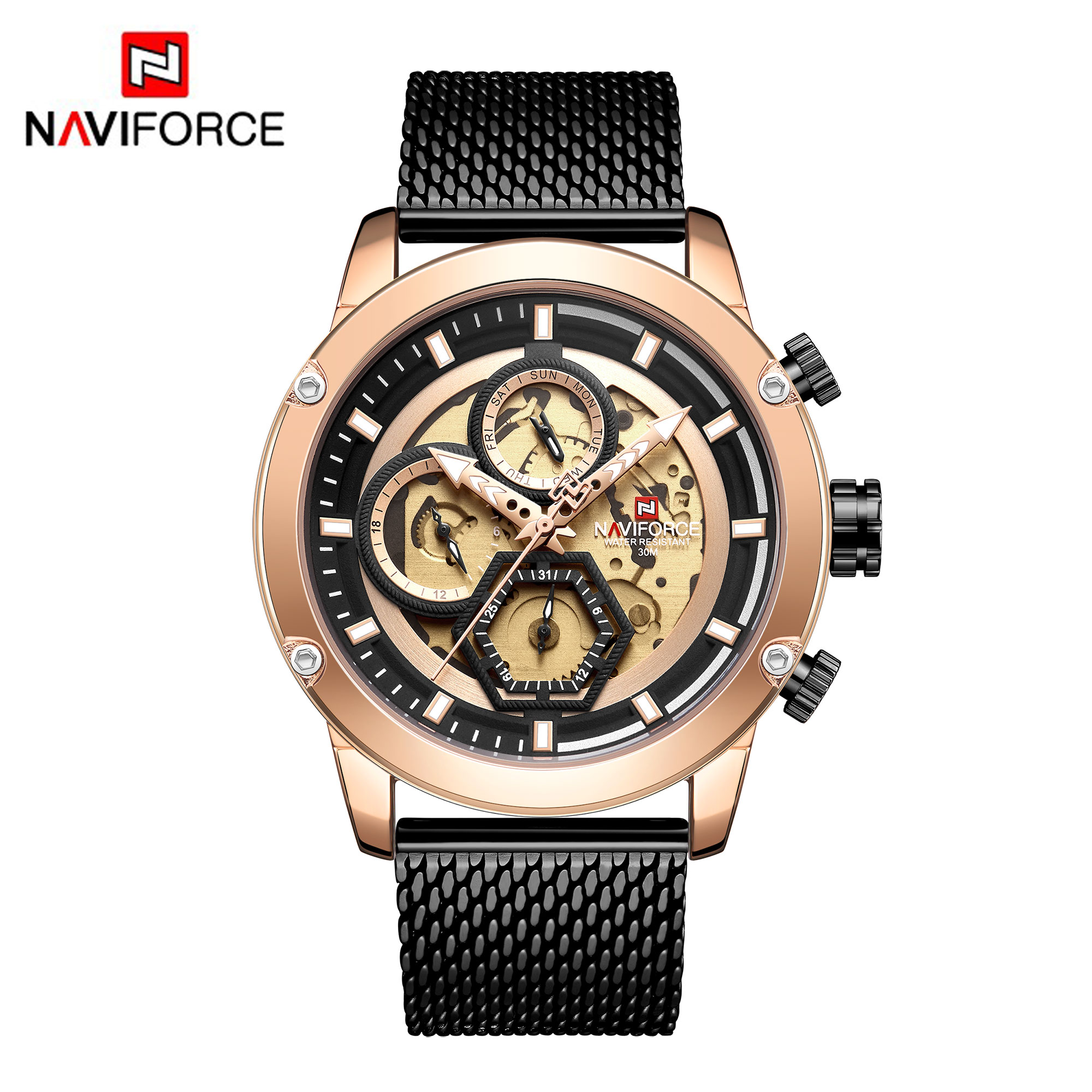 ساعت مچی مردانه NAVIFORCE 9167