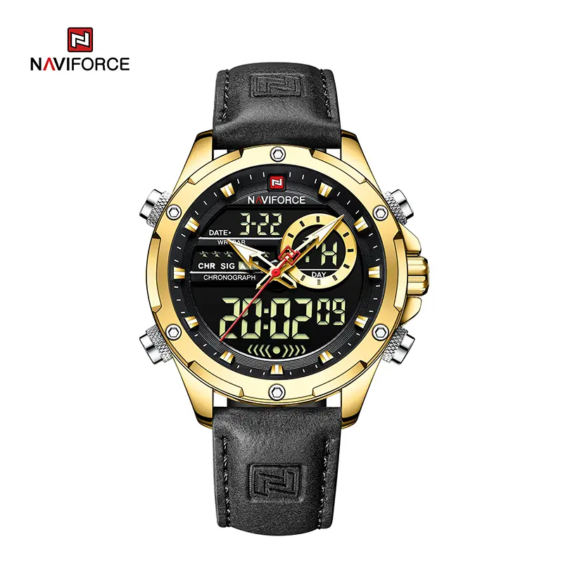 ساعت مچی مردانه نیوی فورس Naviforce NF 9208 G/B