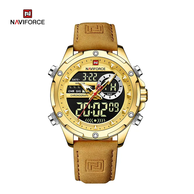 ساعت مچی مردانه نیوی فورس Naviforce NF 9208 G/G