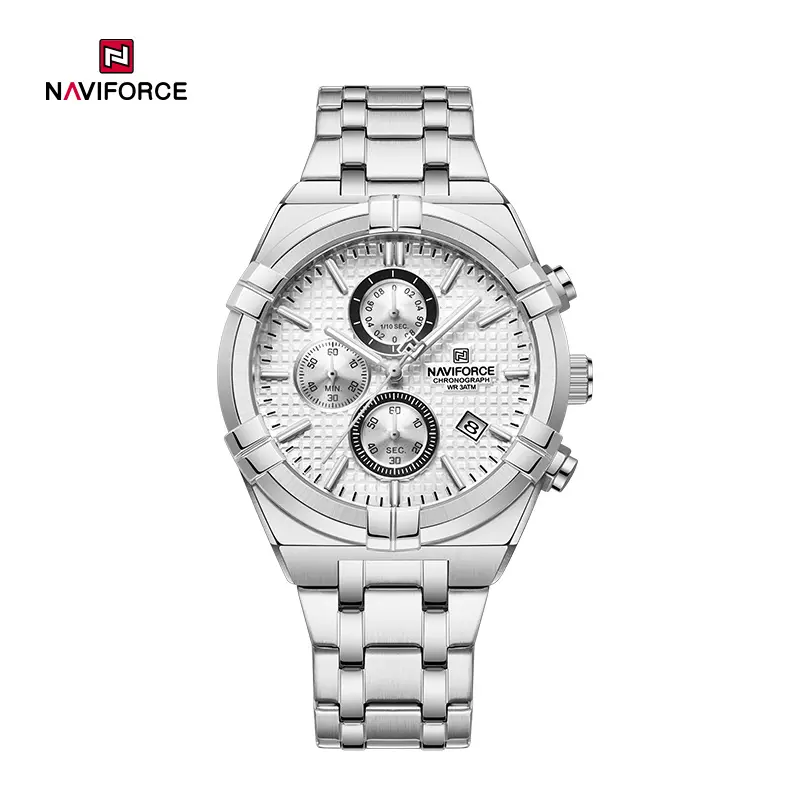 ساعت مچی مردانه نیوی فورس Naviforce NF 8042 S/W/S