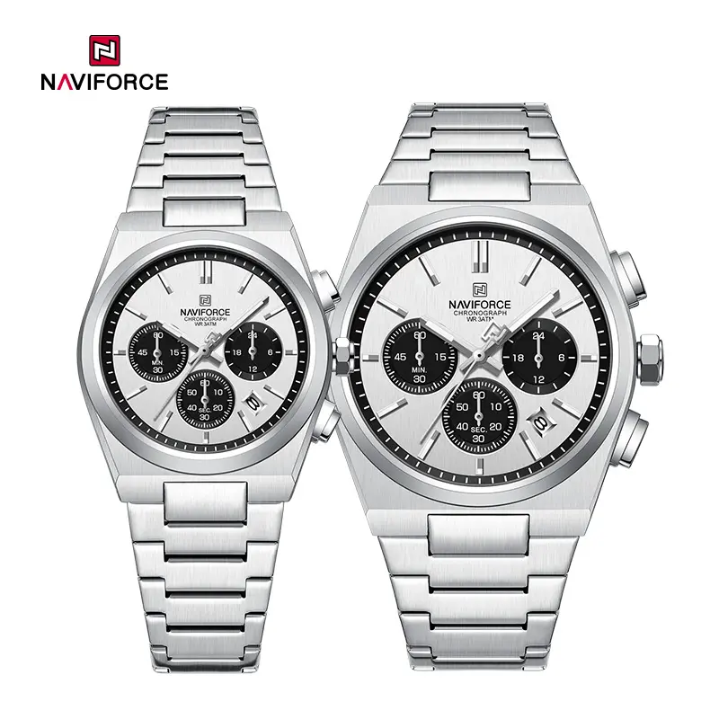 ساعت مچی ست نیوی فورس Naviforce NF 8048 S/W/S