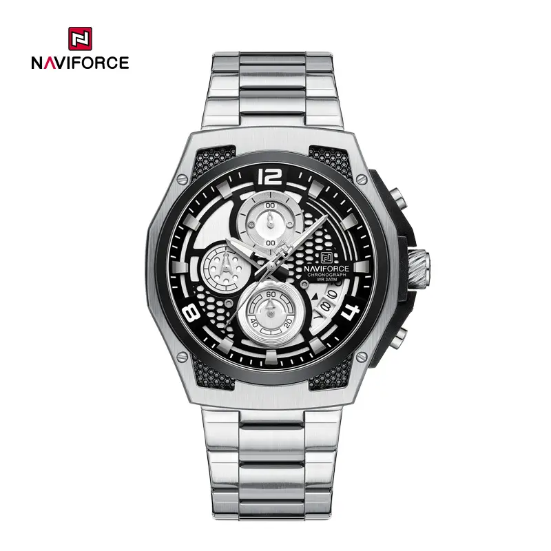 ساعت مچی مردانه نیوی فورس Naviforce NF 8051 S/S/W/S