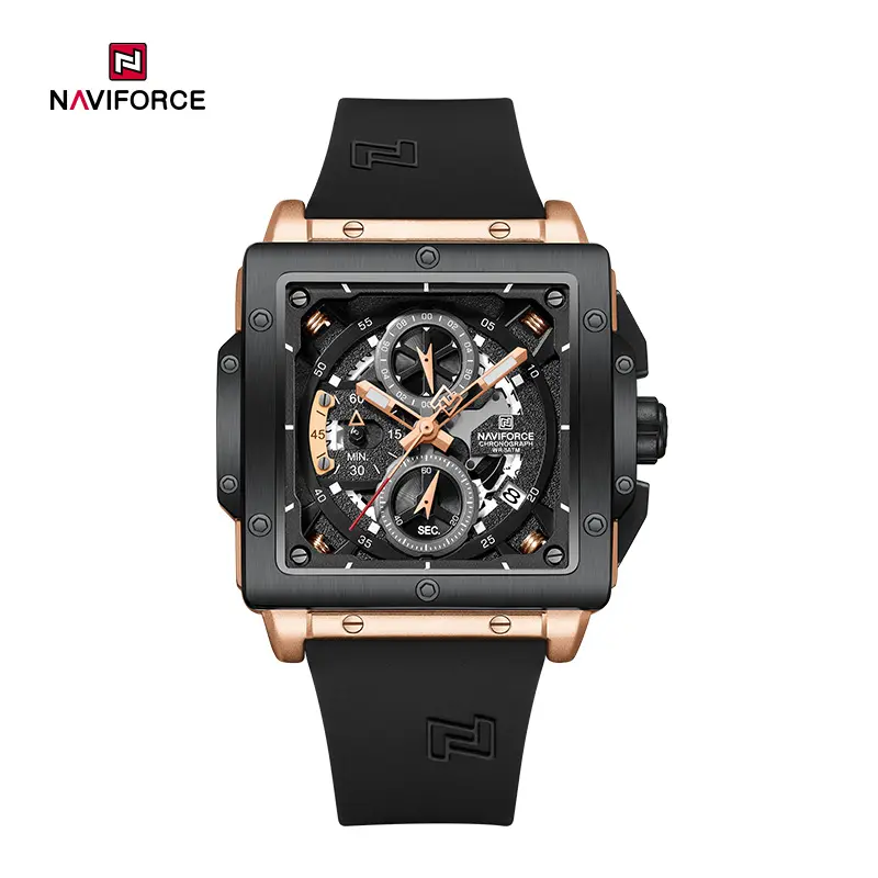 ساعت مچی مردانه نیوی فورس Naviforce NF 8064 RG/B/B