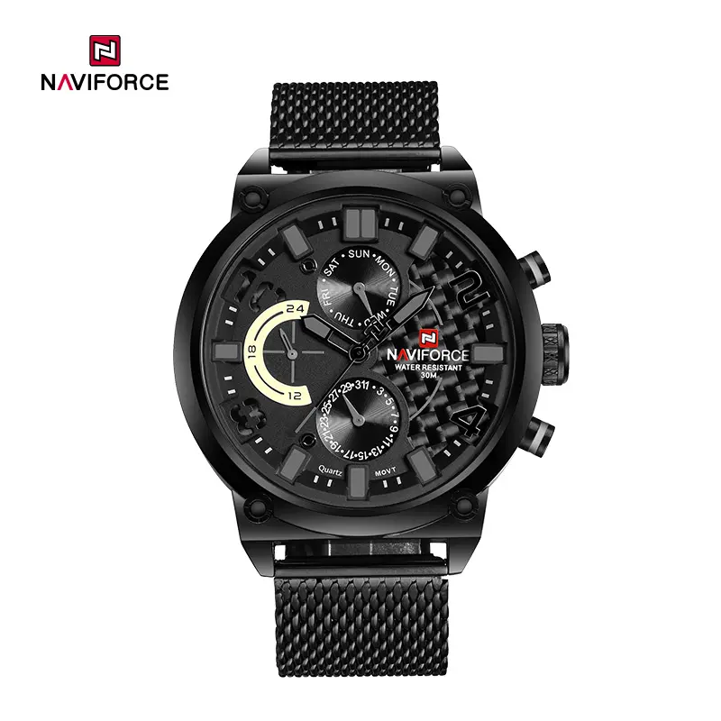 ساعت مچی مردانه نیوی فورس Naviforce NF 9068 S/B/GY/B