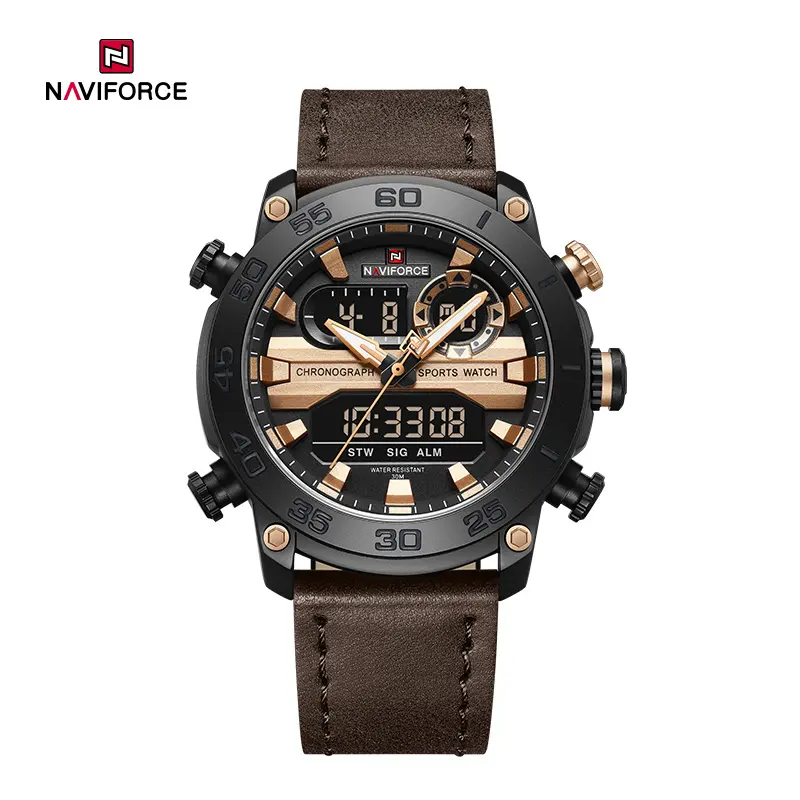 ساعت مچی مردانه نیوی فورس Naviforce NF 9235 B/RG/D.BN