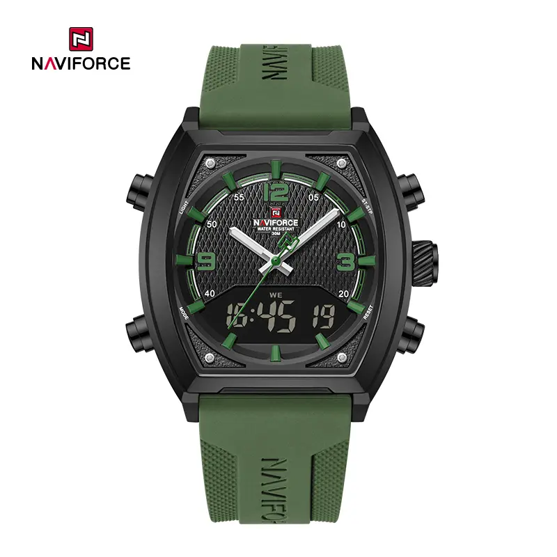 ساعت مچی مردانه نیوی فورس Naviforce NF 9242 B/GN/GN