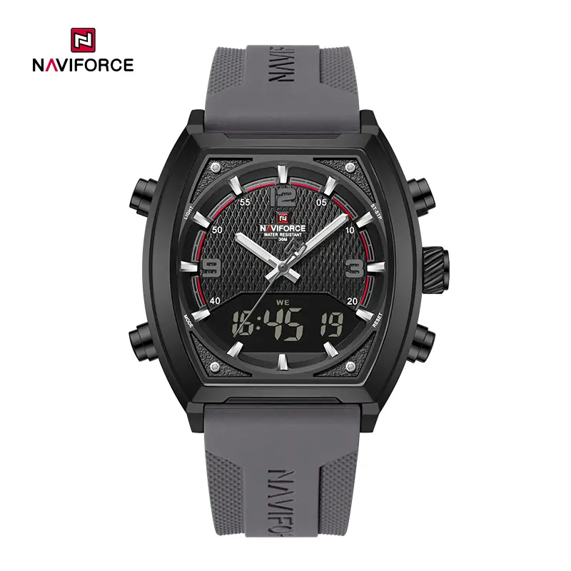 ساعت مچی مردانه نیوی فورس Naviforce NF 9242 B/GY/GY