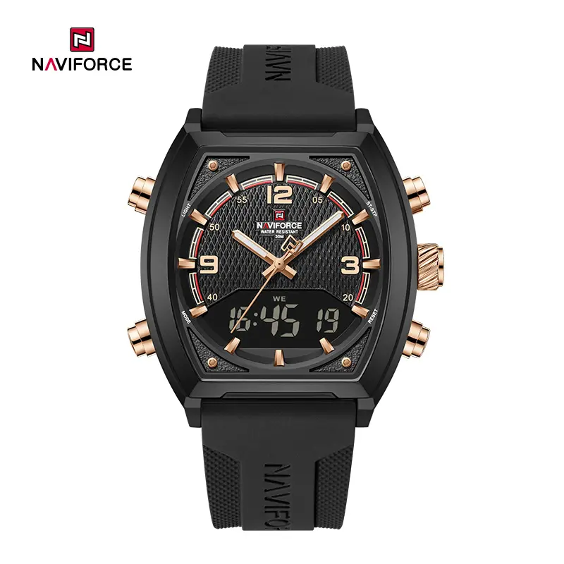 ساعت مچی مردانه نیوی فورس Naviforce NF 9242 B/RG/B