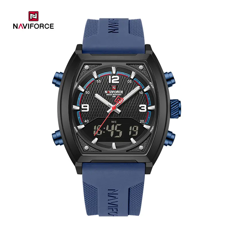 ساعت مچی مردانه نیوی فورس Naviforce NF 9242 B/W/D.BE