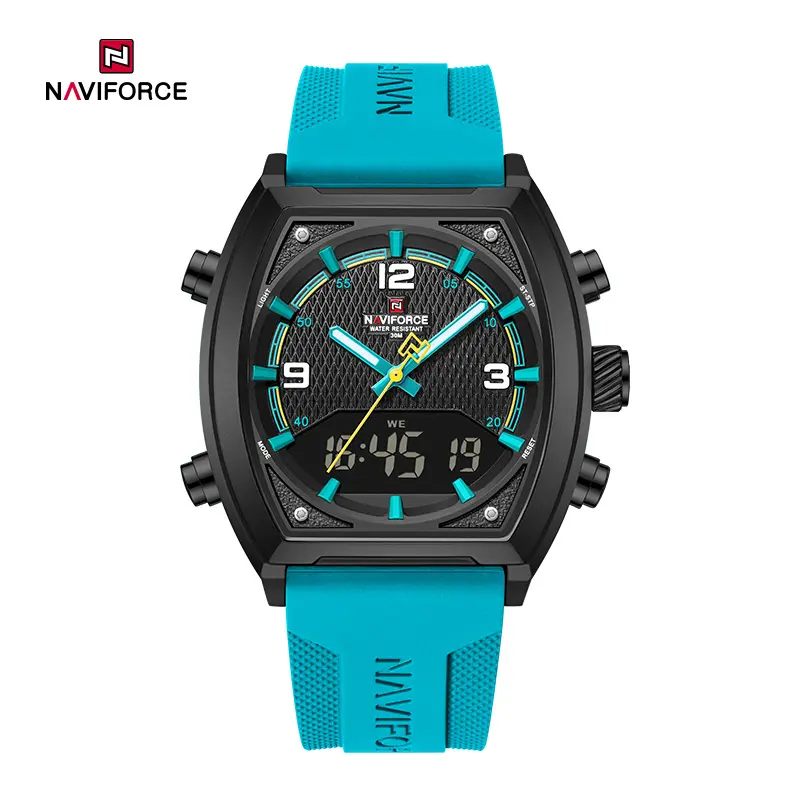 ساعت مچی مردانه نیوی فورس Naviforce NF 9242 B/W/P.BE
