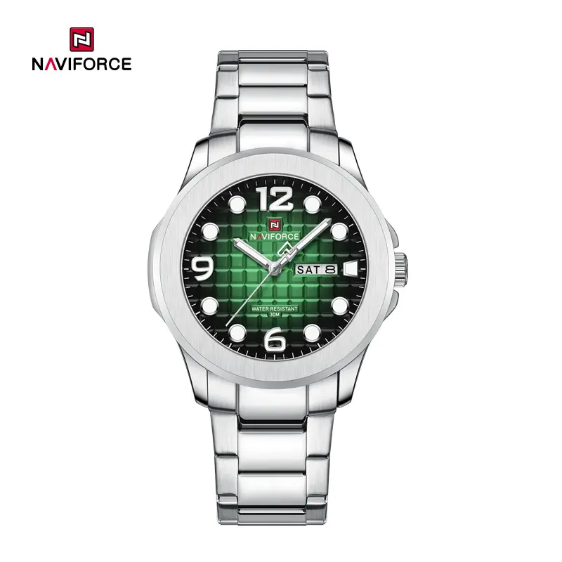 ساعت مچی مردانه نیوی فورس Naviforce NF 9244 S/GN