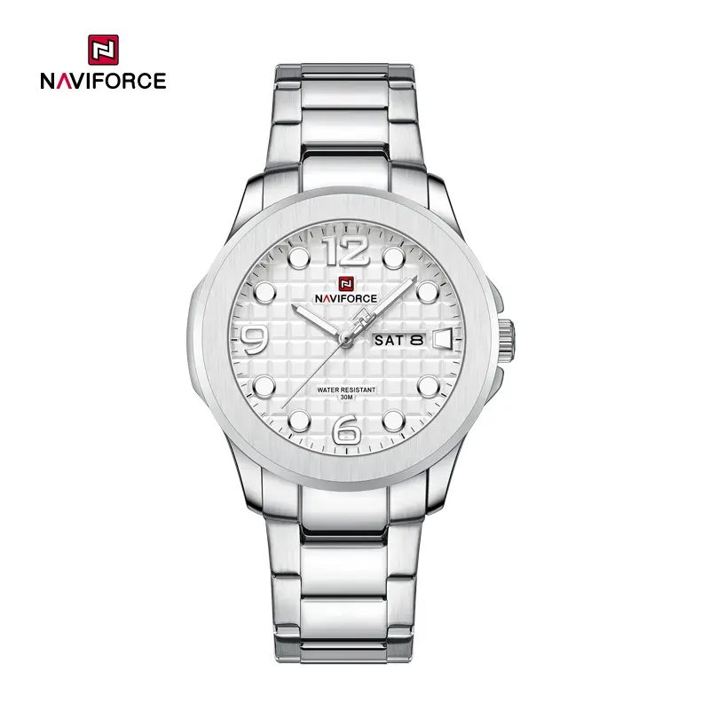 ساعت مچی مردانه نیوی فورس Naviforce NF 9244 S/W